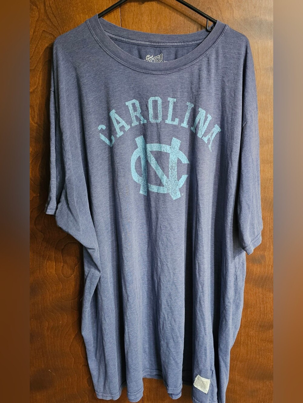 Original Retro Brand North Carolina 4xlt Tee *Sm Hole See Pics*